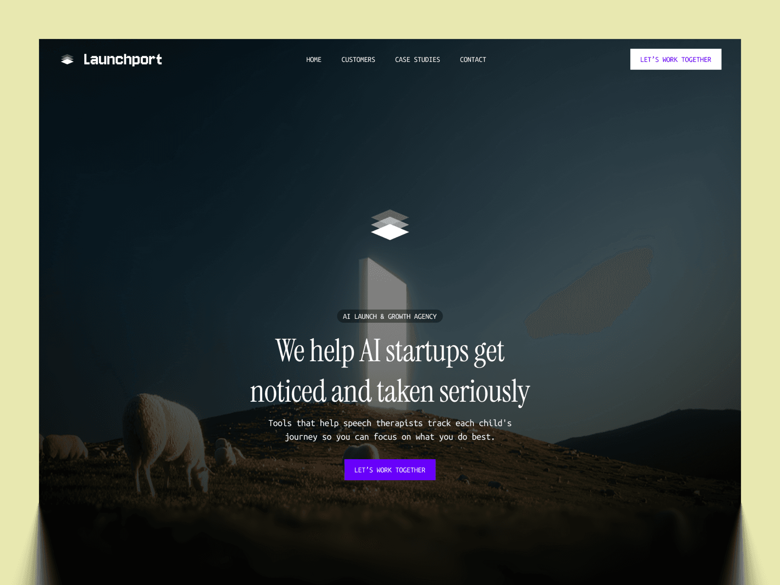 Launchport template cover