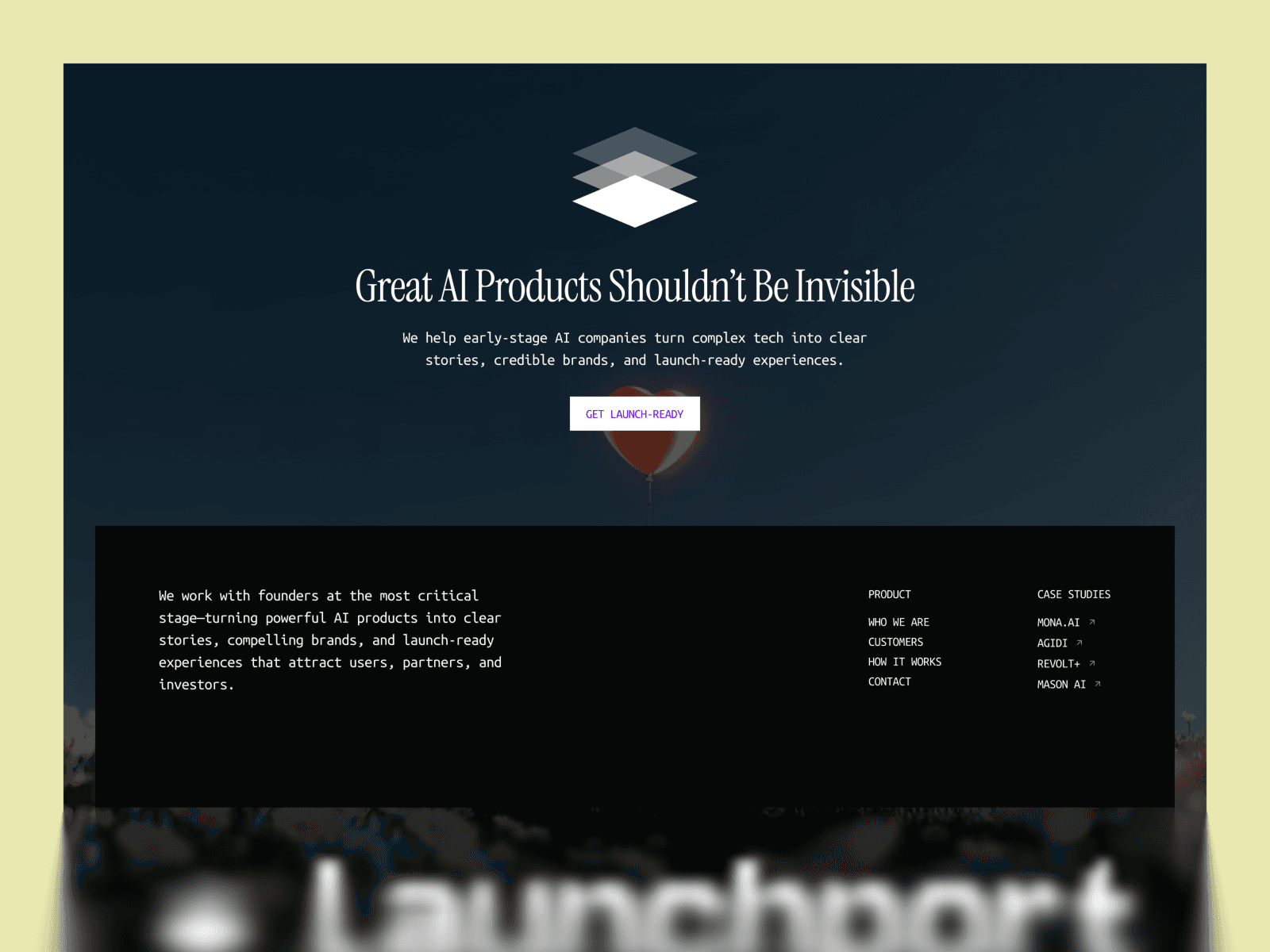 Launchport template, page 5