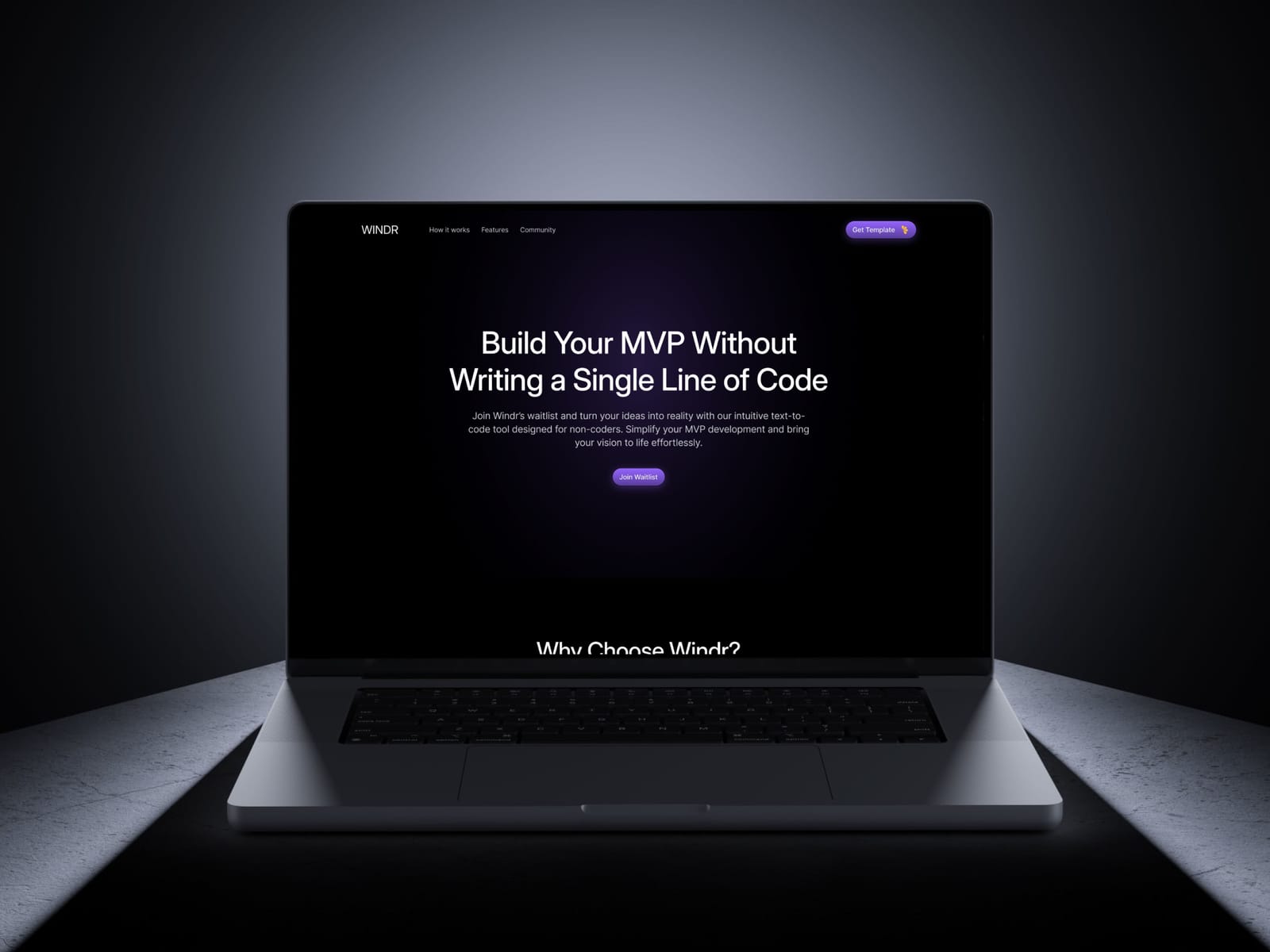 Windr template cover