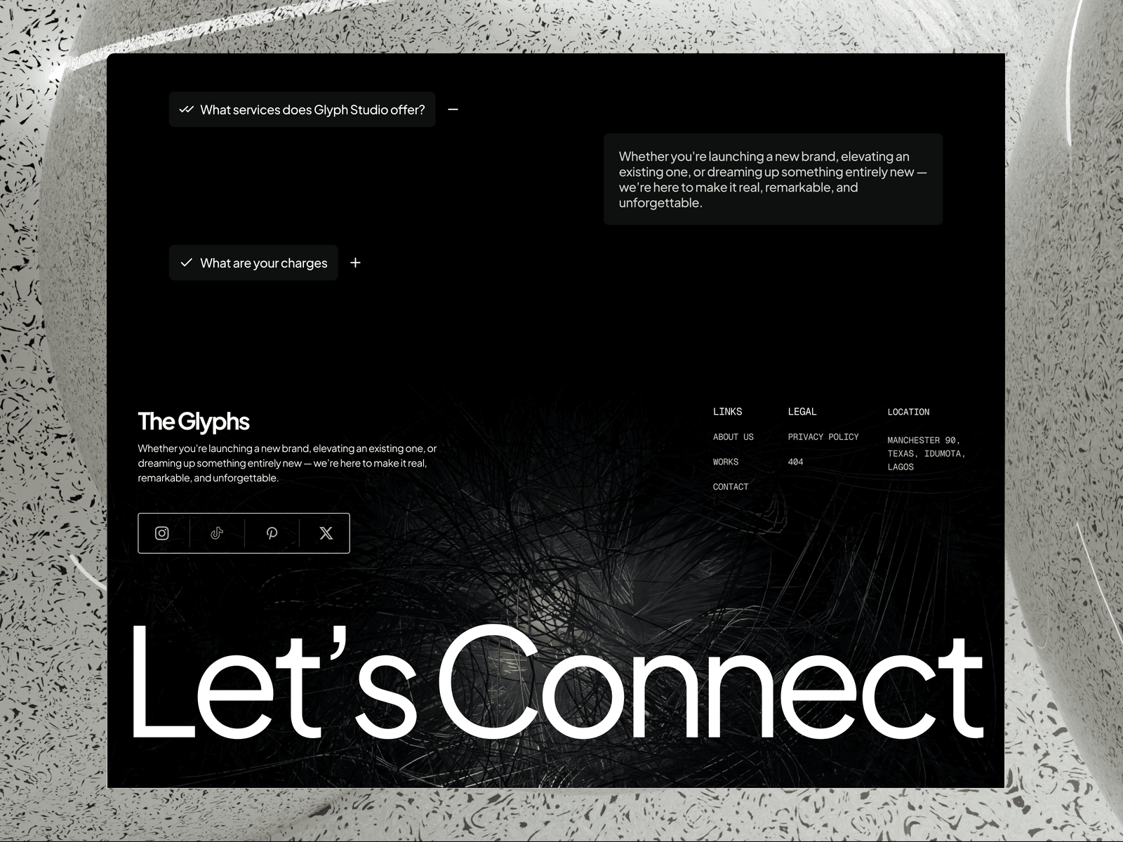 The Glyph template, page 2